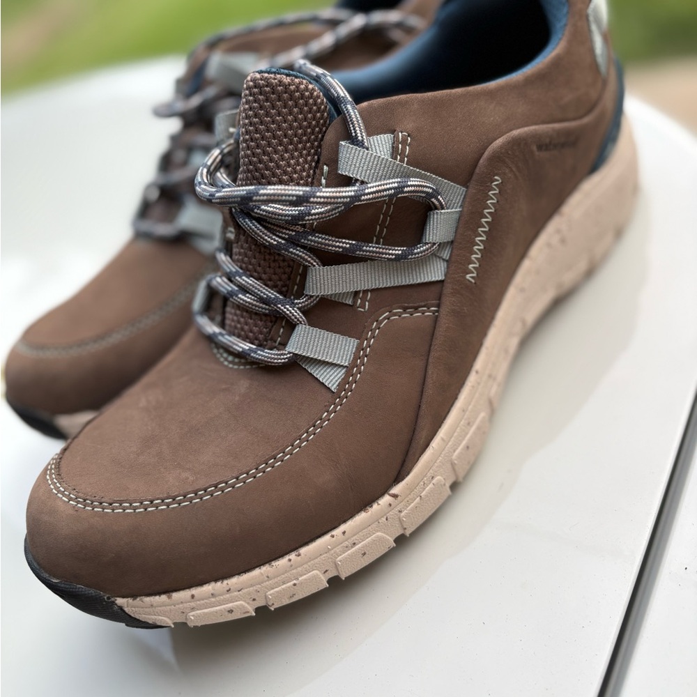 Clarks Brown and Gray Men's Sneakers